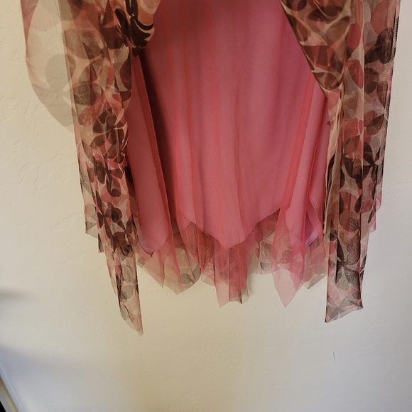 BCBG MaxAzria Tulle Handkerchief Dress - Picture 4 of 7